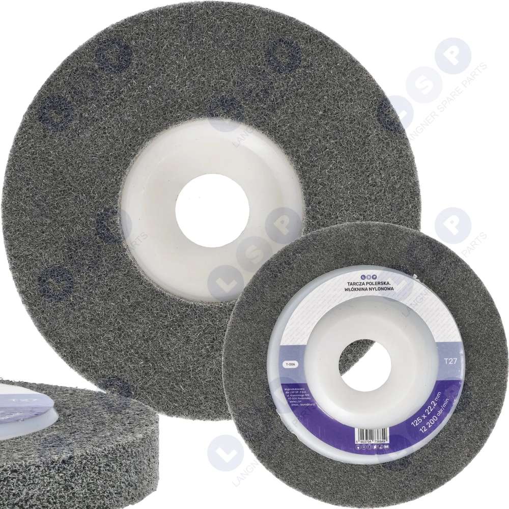 Nylonový leštiaci kotúč 125 MM ALUMINIUM INOX STEEL
